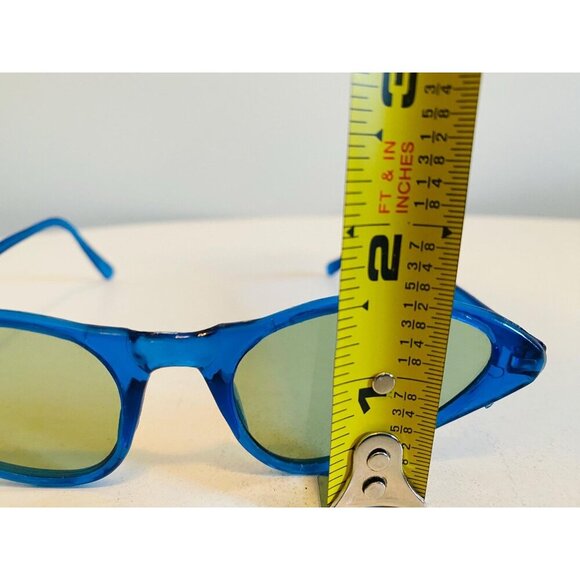 Vintage Cat Eye Sunglasses, Protex Deadstock 1950s/1960s Sunglasses, Blue Framed main image 9